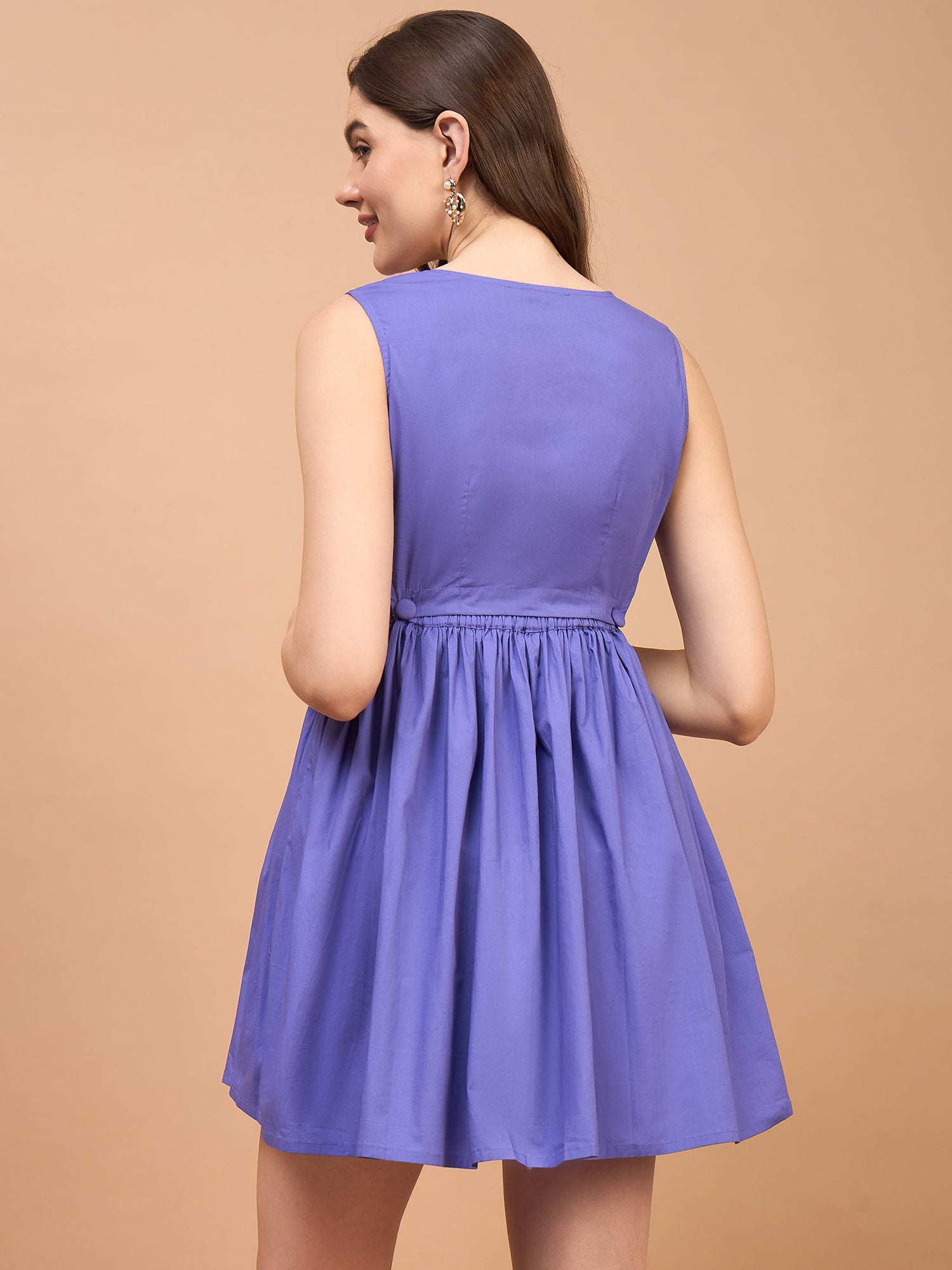 Mommy Unicorn Purple Cotton Womens Nursing Maternity Dress with Hidden Nursing Feature Mommy Unicorn Purple Cotton Womens Nursing Maternity Dress with Hidden Nursing Feature
