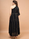 Honey Black and Golden Maternity Party Dress for Women Honey Black and Golden Maternity Party Dress for Women