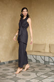 Hustler Black Formal Black Blazer Co-ord Set for Women Hustler Black Formal Black Blazer Co-ord Set for Women
