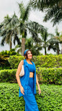Girl Power Formal Blue Blazer Co-ord Set for Women Girl Power Formal Blue Blazer Co-ord Set for Women